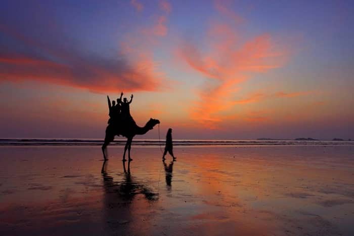 Clifton Beach in Karachi